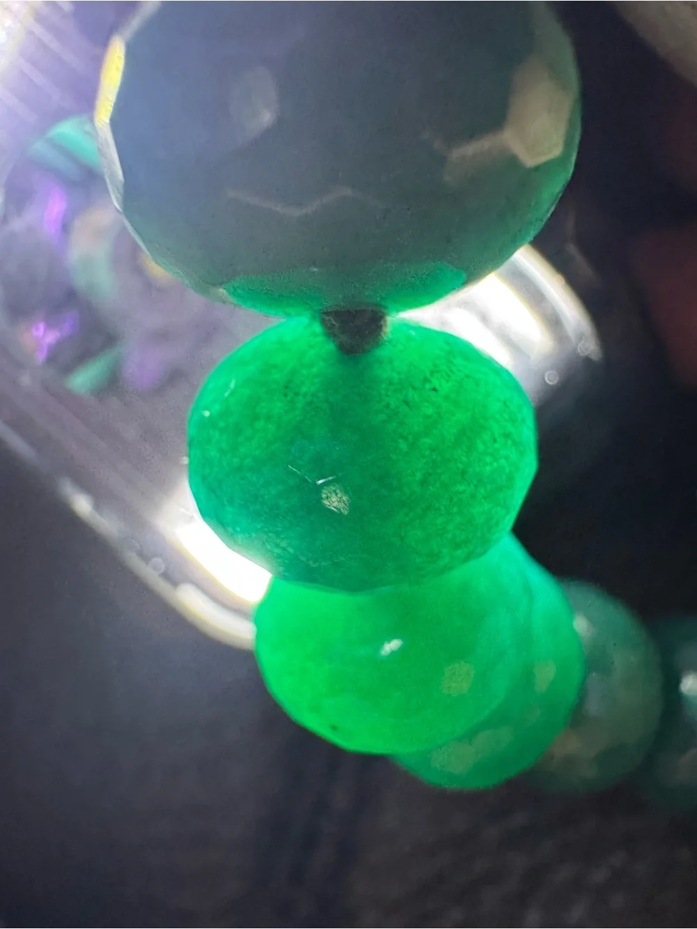 Chan Luu emerald Faceted Beaded Necklace - Picture 6 of 10